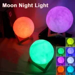 Book Light LED Moon Light Galaxy Light, Moon Night Light, Girl, Boy, Child Birthday Gift, Bedroom Decoration Indoor lighting 6