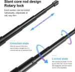 Vamson Invisible Selfie Stick for Insta360 X3 Rotating Bullet Time Handheld Tripod for Insta 360 ONE X2 ONE RS GoPro Accessories 5