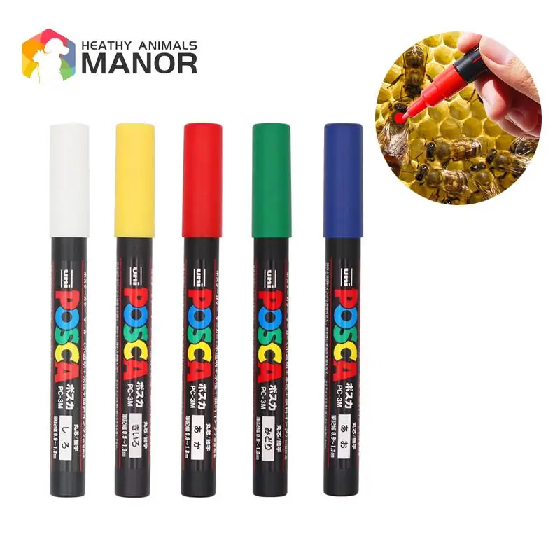 1Pcs Beekeeping Mark Pen Queen Bee Marker 5 Colors Optional Not Fade Bee Identification Equipment Beekeeping Tools 1Pcs Beekeeping Mark Pen Queen Bee Marker 5 Colors Optional Not Fade Bee Identification Equipment Beekeeping Tools
