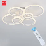 Modern LED Chandelier Home Lighting Ring Ceiling Mount Chandelier Living Room Bedroom Lighting lustre Ceiling pendant lamp
