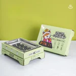 Disposable Grill Grill Picnic Stove Portable Household Outdoor Fruit Charcoal Smokeless Grill Charcoal 4