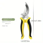 Stainless Steel Professional Gardening Shears Pruning branches Fruit trees Flowers Household Pruning Tools Shears 5