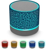 TF Wireless Mini Motion Bluetooth Speaker With LED Lights Speaker Super Bass Stereo Rechargeable Portable Outdoor Small Speaker 3