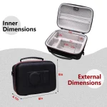 EVA Hard Case for Sony Alpha ZV-E10/1/1F/1 II Vlog Camera with Shoulder Strap Protective Carrying Storage Bag(only case!!!) 3