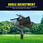 1/2/3/4Pcs Solar Powered 9LED Lamp Adjustable Solar Spotlight In-Ground IP65 Waterproof Landscape Wall Light Outdoor Lighting 5