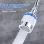 Faucet Filter Elements Water Purifier Filter emove Chlorine Heavy Metal Faucet Adapter PP Cotton Filtration for Kitchen Bathroom 2
