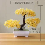 Artificial Tree Bonsai Simulation Plants Pot Plants for Garden Table Home Room Bedroom Decoration Outdoor Fake Plant Ornaments 4