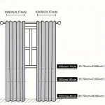 1 Piece Vintage Floral Embroidery Clear Lace Curtain Panel - Privacy & Light Filtering, Machine Washable, 5