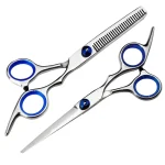 Hairdressing Scissors Stainless Steel Professional Hairdressing Scissors Cutting Thinning Scissors Barber Shear Home Salon 6