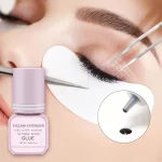Professional DIY Waterproof Eyelash Extension Glue Quick Drying Strong Hold Long Lasting 14 Days for Home Use Low Smell eyelasah 2