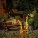 1pc Solar Watering Can with Lights Outdoor Solar Garden Lights Decro Solar Lights Waterproof Hanging Lantern for Yard Patio 3