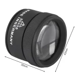 Handheld 30X Magnifying Glass Optical Lens Jewelry Appraisal Monocle Magnifier Mini Pocket Handheld Stamps Jewelry Magnifier 5