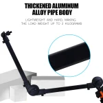 Microphone spring-free microphone cantilever stand live broadcast stand with built-in cable management clip desktop stand 3