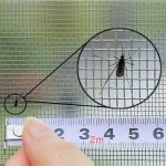 Customized Insect Mosquito Nets for Window Screen Mesh self adhesive anti-mosquito Tulle Invisible  Against Mosquitoes and Flies 3
