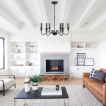 Retro Loft Living Room Chandelier Lighting E14 Vintage American Style Black/Gold Ceiling Chandelier Household Dining Room Light 3