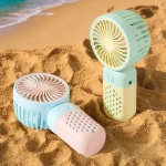 New Cartoon Cute Mini USB Handheld Charging Fan - Portable Pocket-Sized for Home, Outdoor, Office & Student Dorm Use 2