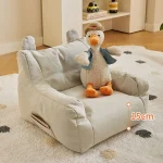 Multicolor Small Sofa Chair 43*40*30cm Fabric Art Children's Sofa High Elastic Foam Sponge Skin Friendly Baby Reading Lazy Sofa 4