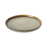 Ceramic Round Salad Plate Dishwasher Safe Microwave Safe Durable Rustic Dinnerware Perfect For Serving Appetizers Side Dishes 2