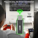 Controller PC Wireless Adapter USB Receiver Bluetooth-Compatible 5.3 Wireless Adapter for Nintend Switch PC PS4 PS5 Controller 2