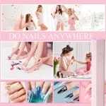 YIKOOLIN Portable Nail Dryer UV Led Lamp for Curing All Gel Polish USB Professional Quick Dry Manicure Machine Nail Art Tools 6