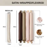 Heatless Hair Curlers Satin Curling Rod Headband No Heat Silk Curls Lazy Hair Rollers Soft Hair Curler to Sleep In Styling Tools 4