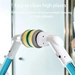 Electric Cleaning Brush Bathroom Window Kitchen Automotive Multifunctional Household Rotating Wireless Cleaning Machine 4