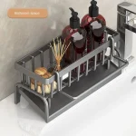 Kitchen Shelf Cleaning Cloth Storage Draining Rack Household Detergent Sponge Rack Water Sink Water Sink Water Sink Artifact 3