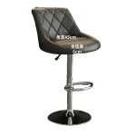 Bar chair high stool heighten bar chair simple backrest high stool 4
