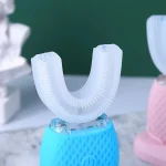 Intelligent U-Type Toothbrush 360 Degrees Sonic Electric Automatic with USB Charge Waterproof Silicon Head for Oral Care 6