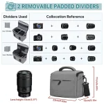 Camera Bag Pouch Backpacks Case for Sony/Nikon/instax DSLR Shoulder Bag Lens Case For Canon Photographic Camera Accessories 2
