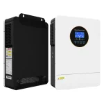 ECGSOLAX Us 6.2KW Hybrid Solar Inverter Pure Sine Wave 48V 120V  240VOff Grid Inverter 100A MPPT Solar Split Phase Inverter 4
