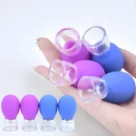 NEW Silicone Vacuum Cupping Jar Cellulite Massage For Face Acupuncture Hijama Suction Vacuum Tank Slimming Body Care Beauty Tool 3