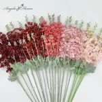 Artificial Delphinium Grass Artificial Flower Branch Home Decoration Wedding Floral Materials Banquet Event Prop A4372 3