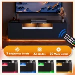 GALAXHERO TV Stand for 65 Inch TV Entertainment Center with Storage Cabinet Modern TV Console for Living Room with Ample Storage 4
