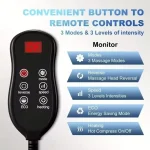 Large electric foot and leg massagers - Warm soles massage, comfortable foot massage device 5