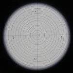 Dia 24mm Stereo Microscope Eyepiece Micrometer Graticule Ruler Ocular Reticle for Olympus Microscope CX23 BX SZX Series 5