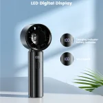 coldSky Portable Handheld Fan High-Speed Cooling Fan 4000mAh Battery Rechargeable Mini Fan Perfect for Beach Travel Vacation 5