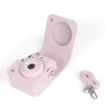 PU Leather Case Cover for Instax Mini 12 Instant Camera Retro Oil Paint Protective Shoulder Bag for Fujifilm Mini 12 Accessories 5