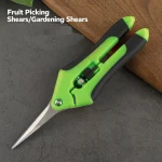 Garden Pruning Shears Set - Stainless Steel Trimming Scissors for Flowers, Branches, Herbs with Non-Slip Ergonomic Handles 4
