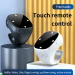 Touch Screen Wireless Remote Control For TikTok Scrolling Ring Bluetooth 5.3 Fingertip Selfie Video Page Turner for iOS Android 2