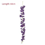 10/20/30PCS Wisteria Artificial Flower Vine 60cm Hanging Fake Flowers Garland For Wedding Party Home Garden Flower Wall Decor 6