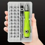 32 in 1 Multifunctional Screwdriver Set with 30 PCS Torx Phillips Magnetic Screw Driver Bits Mini Repair Tool for Phone Watch PC 5