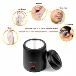 Temperature Wax Heater Control Wax Melting Furnace Adjustable Temperature Rapid Heating Easy to Clean The Whole Body Epilator 6