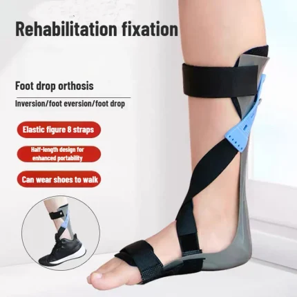 Adjustable Ankle-Foot Support Brace – Mobility Rehabilitation Aid for Drop Foot Alignment, Stability & Daily Comfort