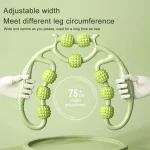 Circular Leg Massager - 12-Round Slimming & Muscle Relaxation Equipment for Thighs and Calves, Leg Toning Artifact 2