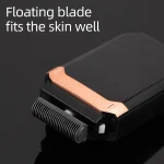 Stainless steel electric shaver, USB rechargeable reciprocating shaver, portable men's shaving device 5