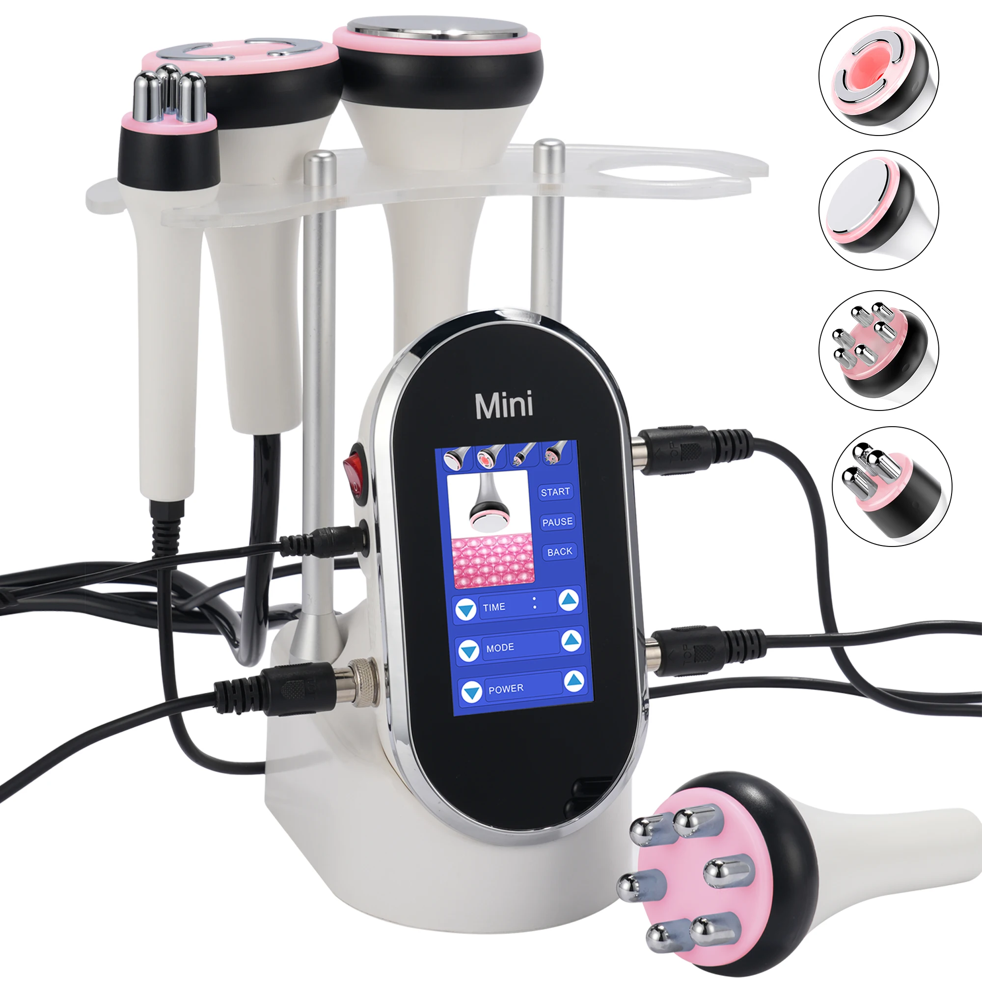 4 in 1 Facial Care 40K Cavitation Lipo Slimming Ultrasonic Liposuction Cavitation Machine Skin Tightening Lifting Device 4 in 1 Facial Care 40K Cavitation Lipo Slimming Ultrasonic Liposuction Cavitation Machine Skin Tightening Lifting Device