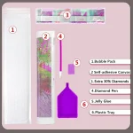 5D Diamond Painting Landscape Full Round Drill Mosaic Fantasy Paintings For Interior 30x40cm 5