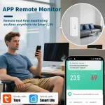 2PACK Tuya WiFi Temperature and Humidity sensor Smart Life APP Remote Control Work with Yandex Alice Alexa 2