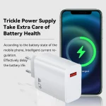 67W USB C Fast Charger Quick Charging Charger QC 3.0 USB Charger Adapter With Type C Charging Cable EU US UK Wall Power Adapter 3